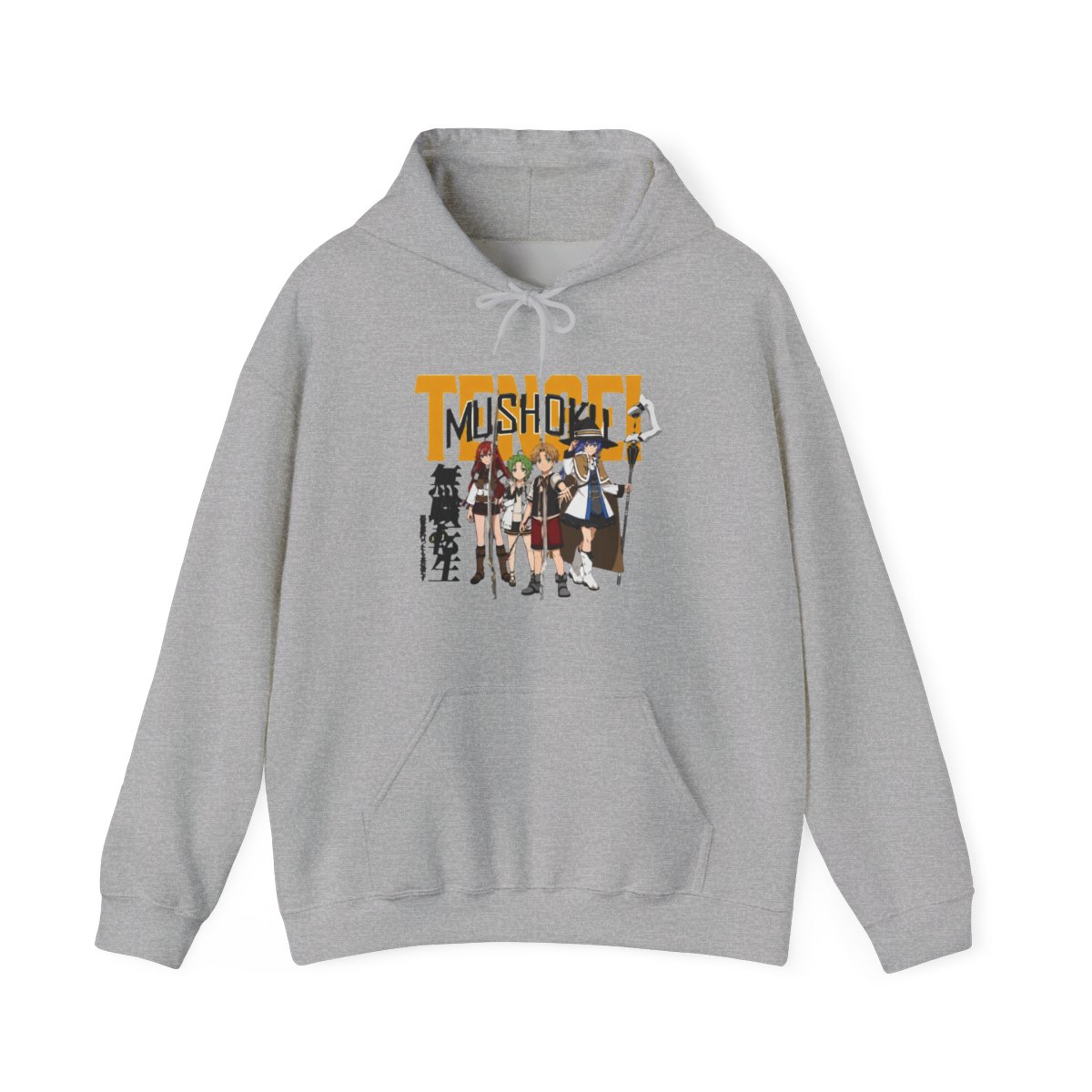 Mushoku Tensei: Jobless Reincarnation - Cast Hoodie - Crunchyroll Exclusive - alternate angle 2, merchandise