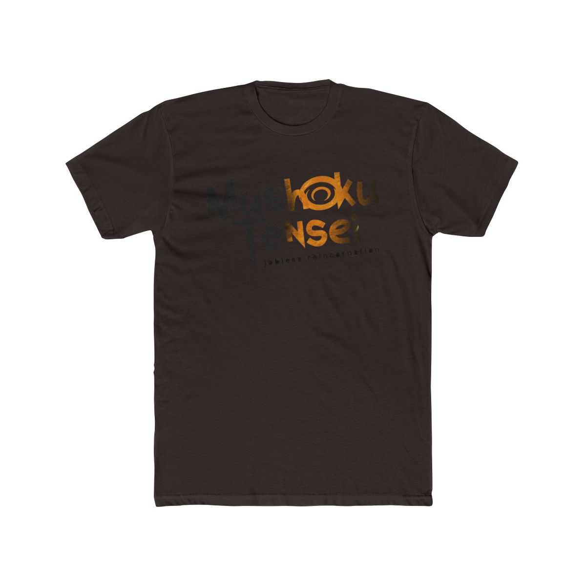 Mushoku Tensei logo tee | Anime silhouette graphic T Shirt - alternate angle 2, merchandise