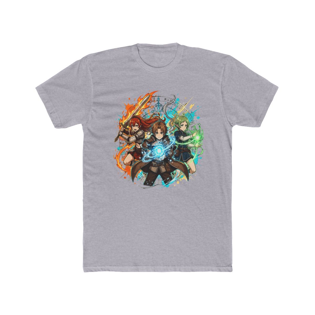 Rudeus, Eris, and Sylphiette Fan Art T Shirt | Mushoku Tensei