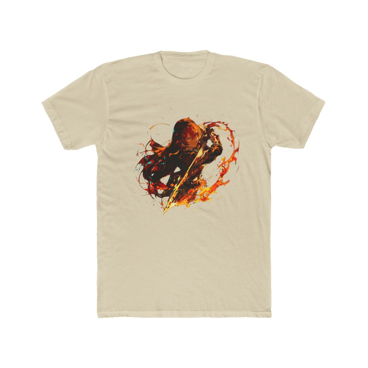 Eris Boreas Greyrat with Flaming Sword T Shirt | Mushoku Tensei - alternate angle 4, merchandise