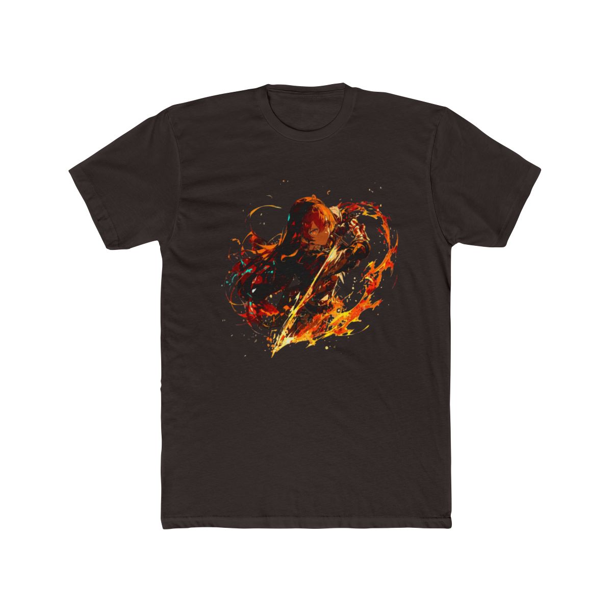 Eris Boreas Greyrat with Flaming Sword T Shirt | Mushoku Tensei - alternate angle 3, merchandise