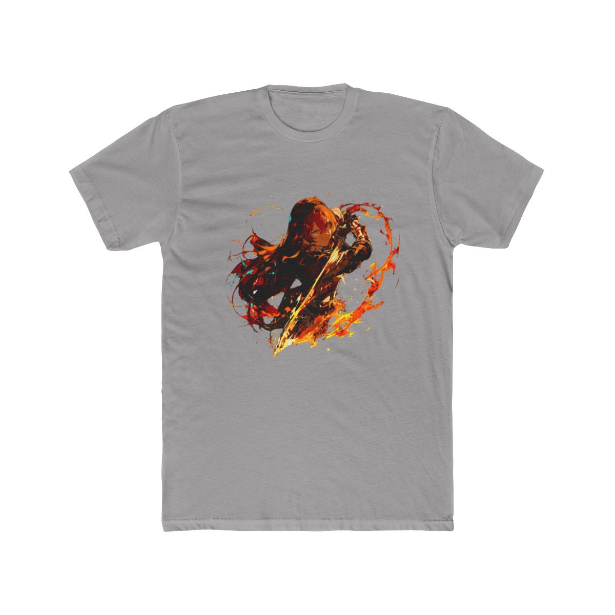 Eris Boreas Greyrat with Flaming Sword T Shirt | Mushoku Tensei - alternate angle 2, merchandise
