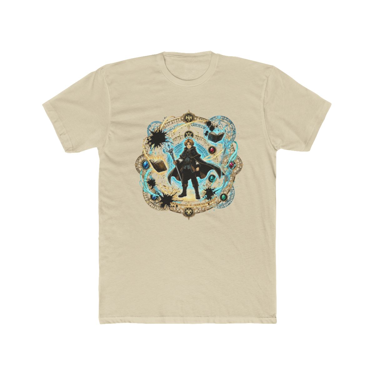 Rudeus Greyrat Standing Confident T Shirt | Mushoku Tensei - alternate angle 4, merchandise
