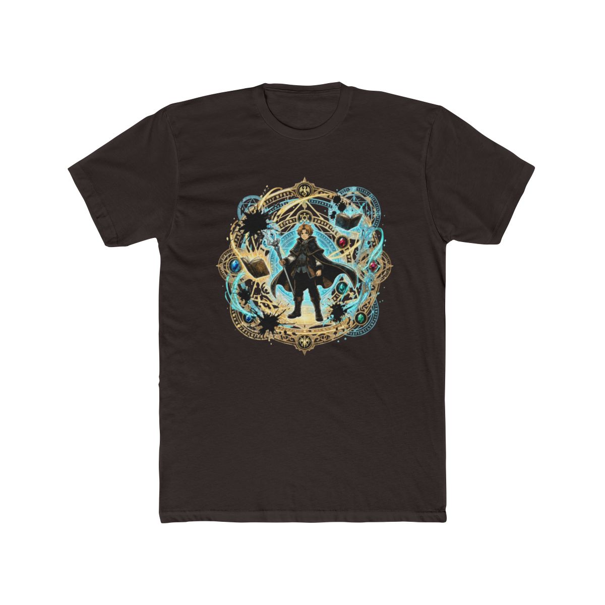 Rudeus Greyrat Standing Confident T Shirt | Mushoku Tensei - alternate angle 3, merchandise
