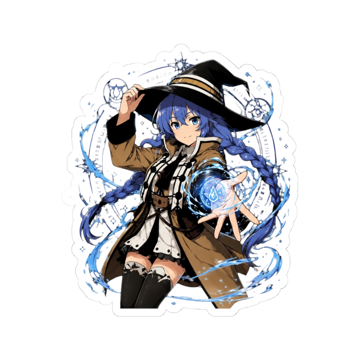 roxy migurdia - mage sensei Sticker | Mushoku Tensei