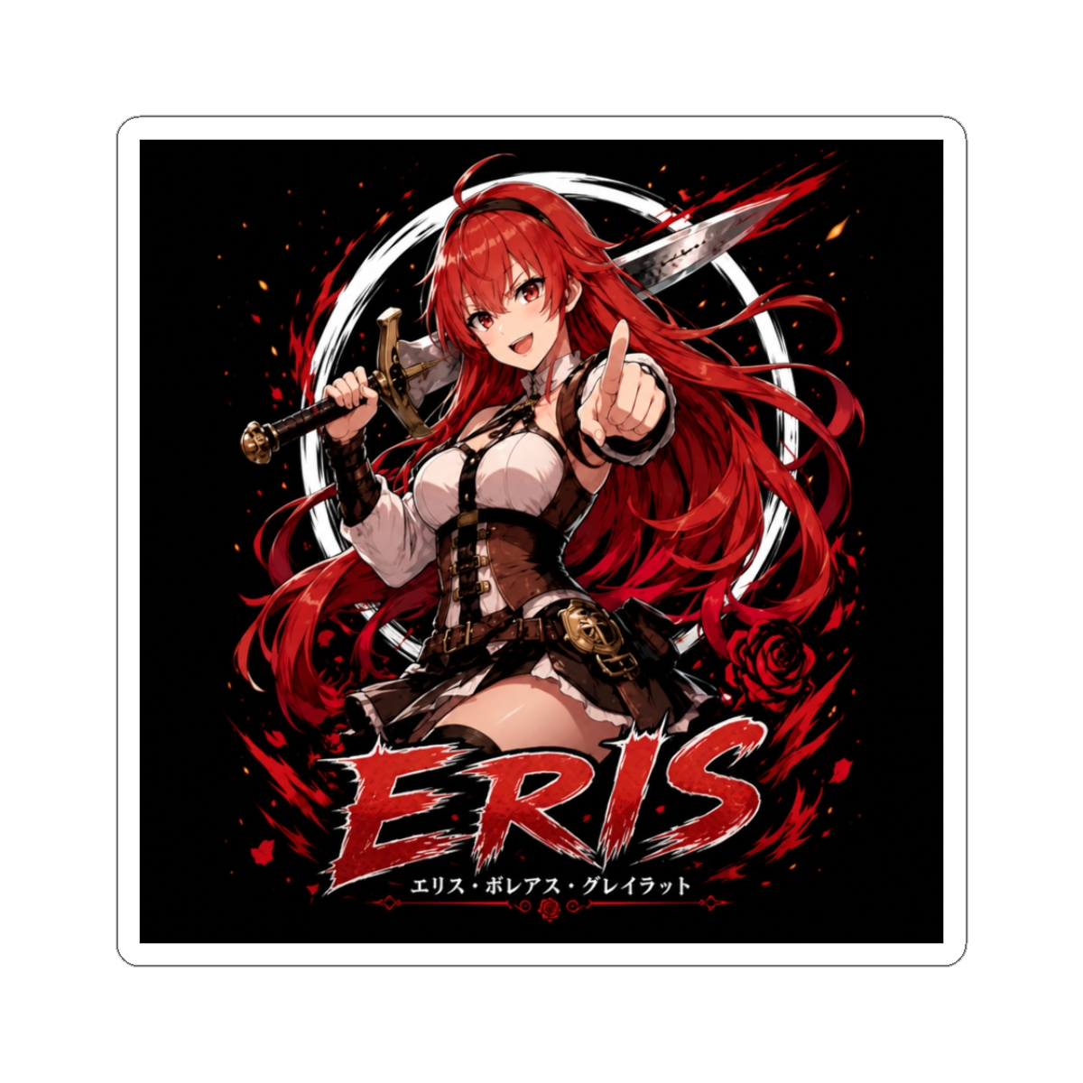 eris greyrat Sticker | Mushoku Tensei