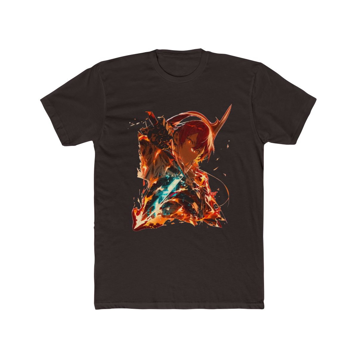 Eris Boreas Greyrat with Flame Sword T Shirt | Mushoku Tensei - alternate angle 3, merchandise