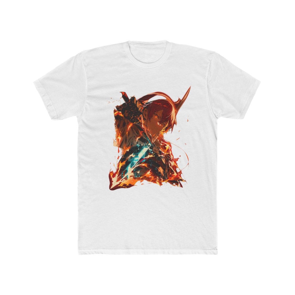 Eris Boreas Greyrat with Flame Sword T Shirt | Mushoku Tensei - Official T-Shirts merchandise
