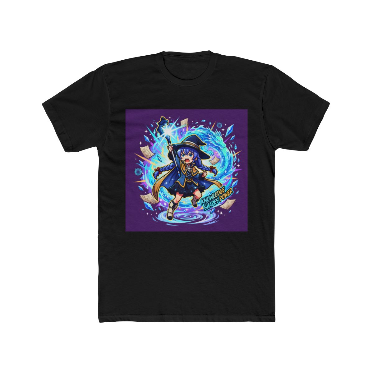 Chibi Roxy Casting Spell T Shirt | Mushoku Tensei - alternate angle 4, merchandise