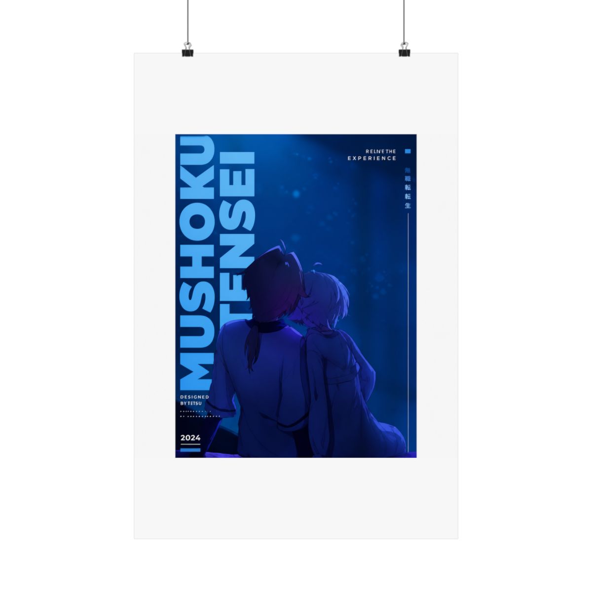 Artistic Poster Design | Contemporary Wall Art Print | Mushoku Tensei