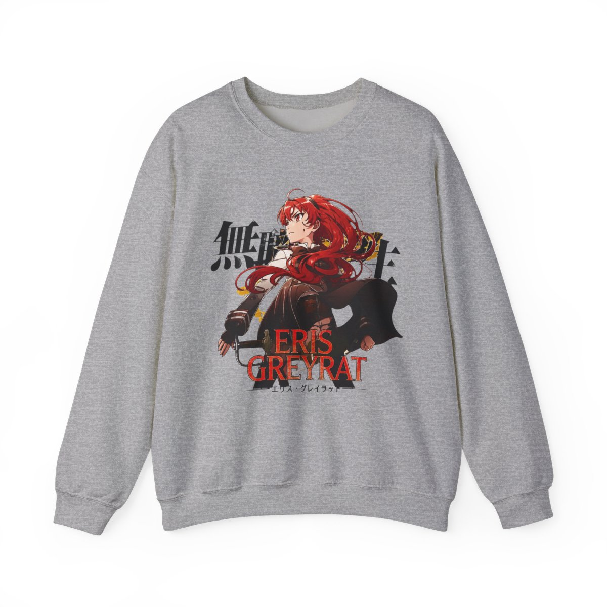 Eris Crewneck T-Shirts | Mushoku Tensei - alternate angle 5, merchandise