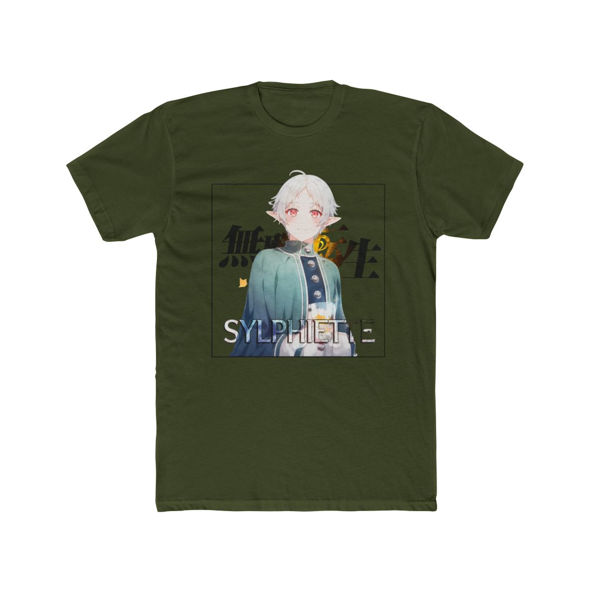 Sylphy Baseball T Shirt | Mushoku Tensei - alternate angle 4, merchandise