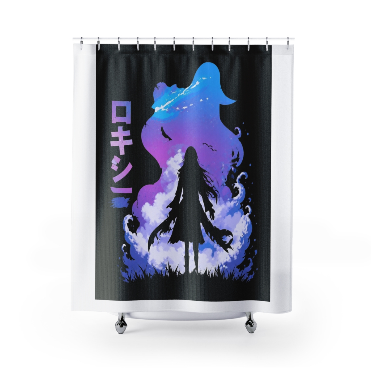 Roxy Horizon Shower Curtain | Mushoku Tensei