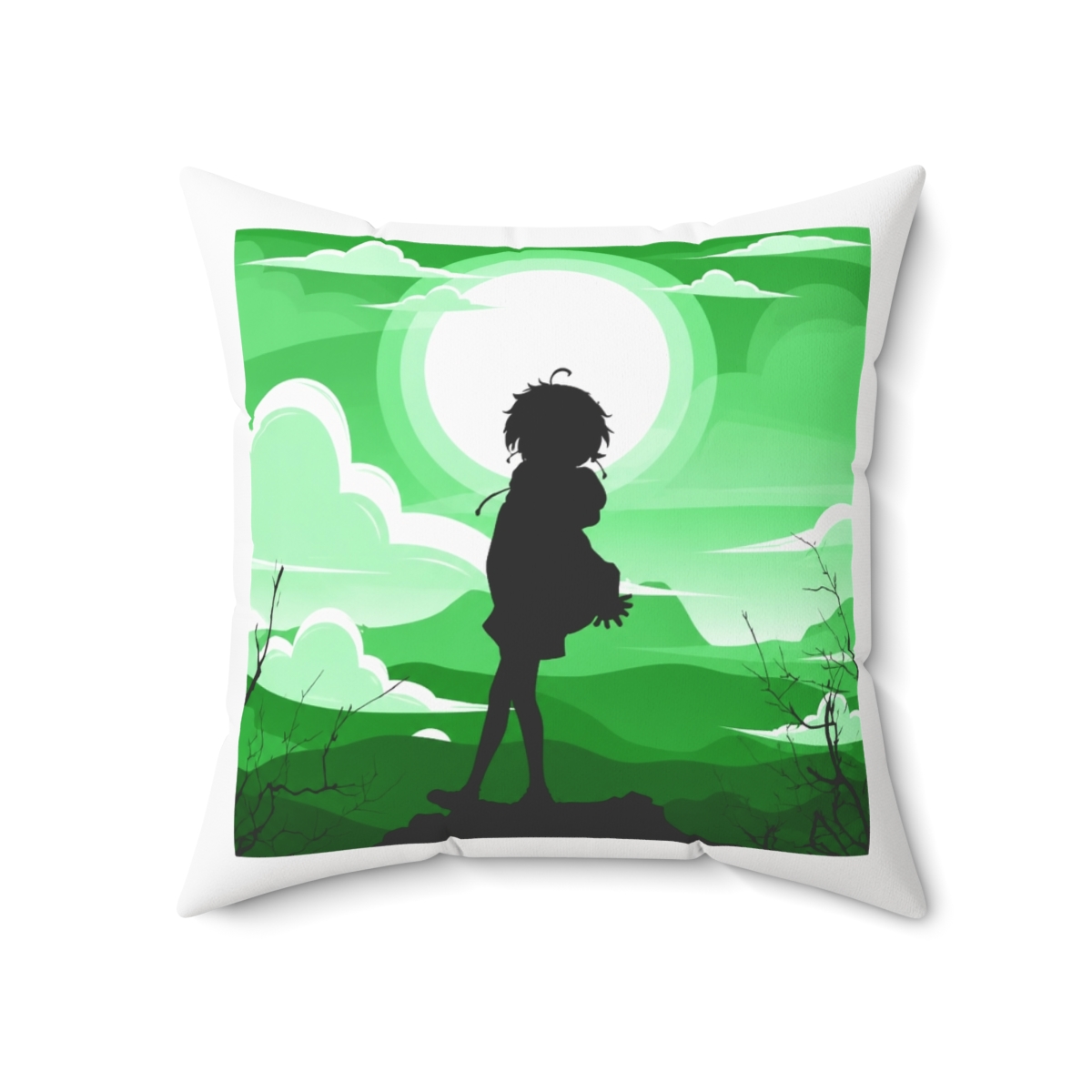 Sylphiette Anime Throw Pillow | Mushoku Tensei - alternate angle 5, merchandise