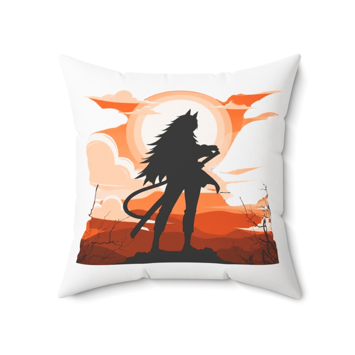 New Ghislaine Dedoldia Throw Pillow | Mushoku Tensei - alternate angle 5, merchandise
