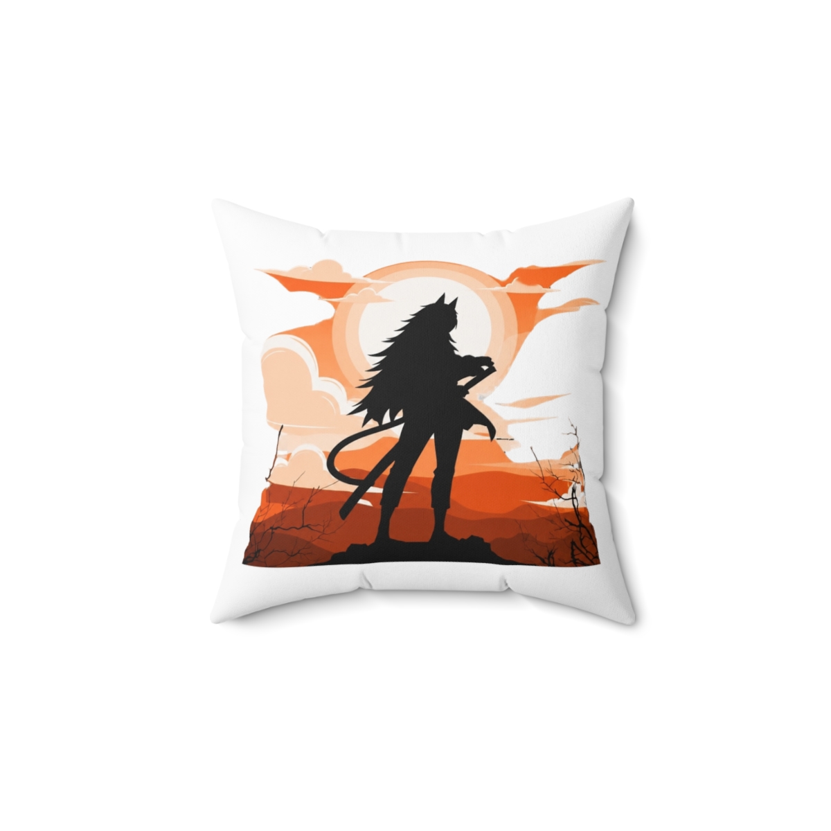 New Ghislaine Dedoldia Throw Pillow | Mushoku Tensei - alternate angle 1, merchandise