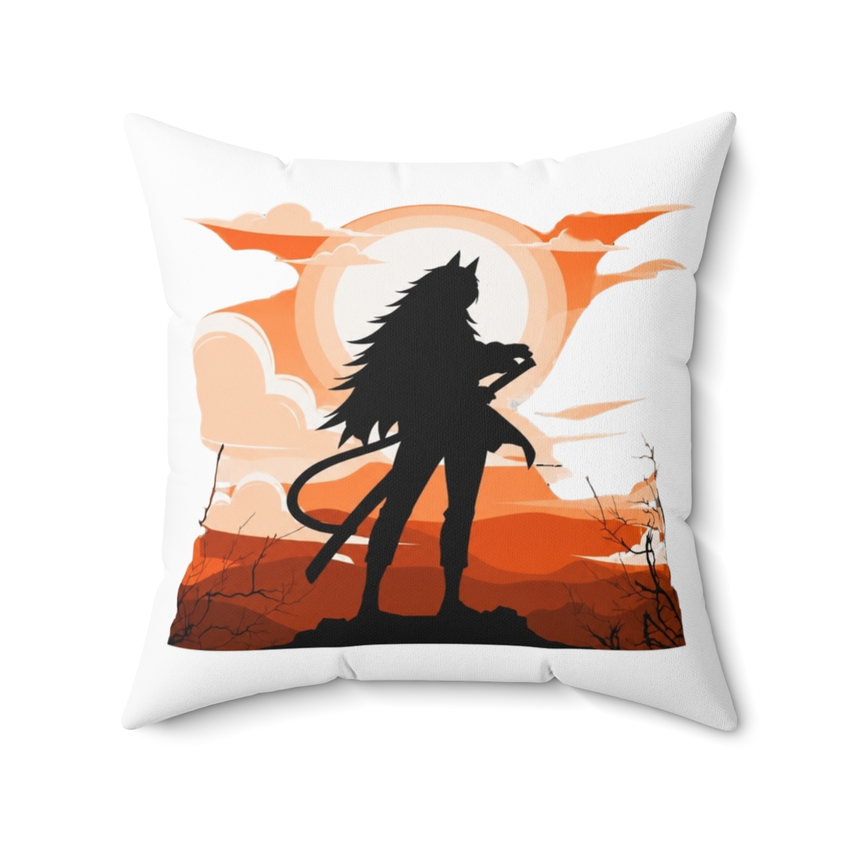 New Ghislaine Dedoldia Throw Pillow | Mushoku Tensei - alternate angle 4, merchandise